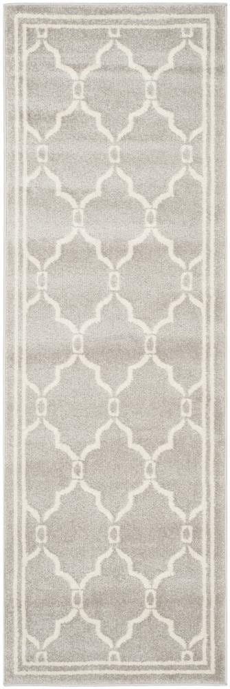 Safavieh Marion 2 ft. 3 in. x 21 ft. Gray/Ivory Indoor Trellis Runner Rug