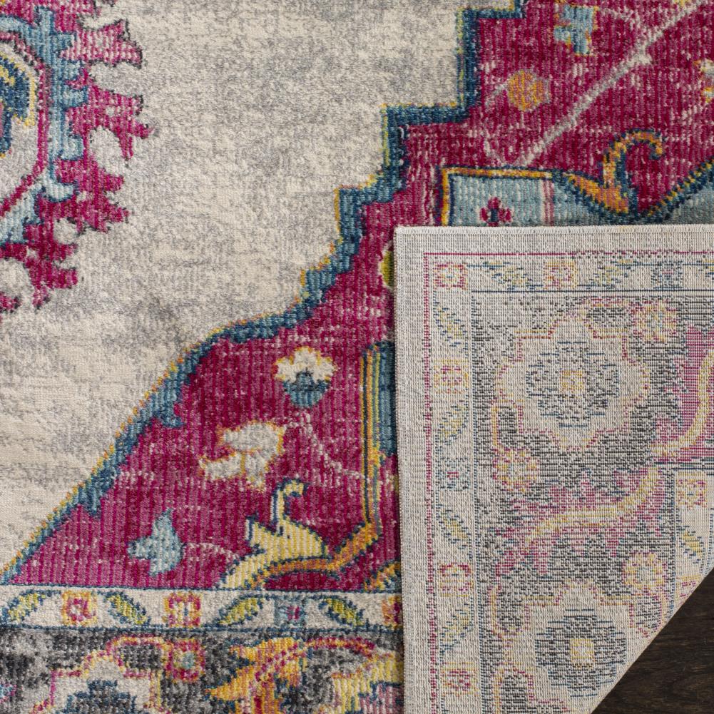Safavieh Merlot Peri 4 x 6 Cream/Multi Indoor Floral/Botanical Oriental Area Rug - Image 4