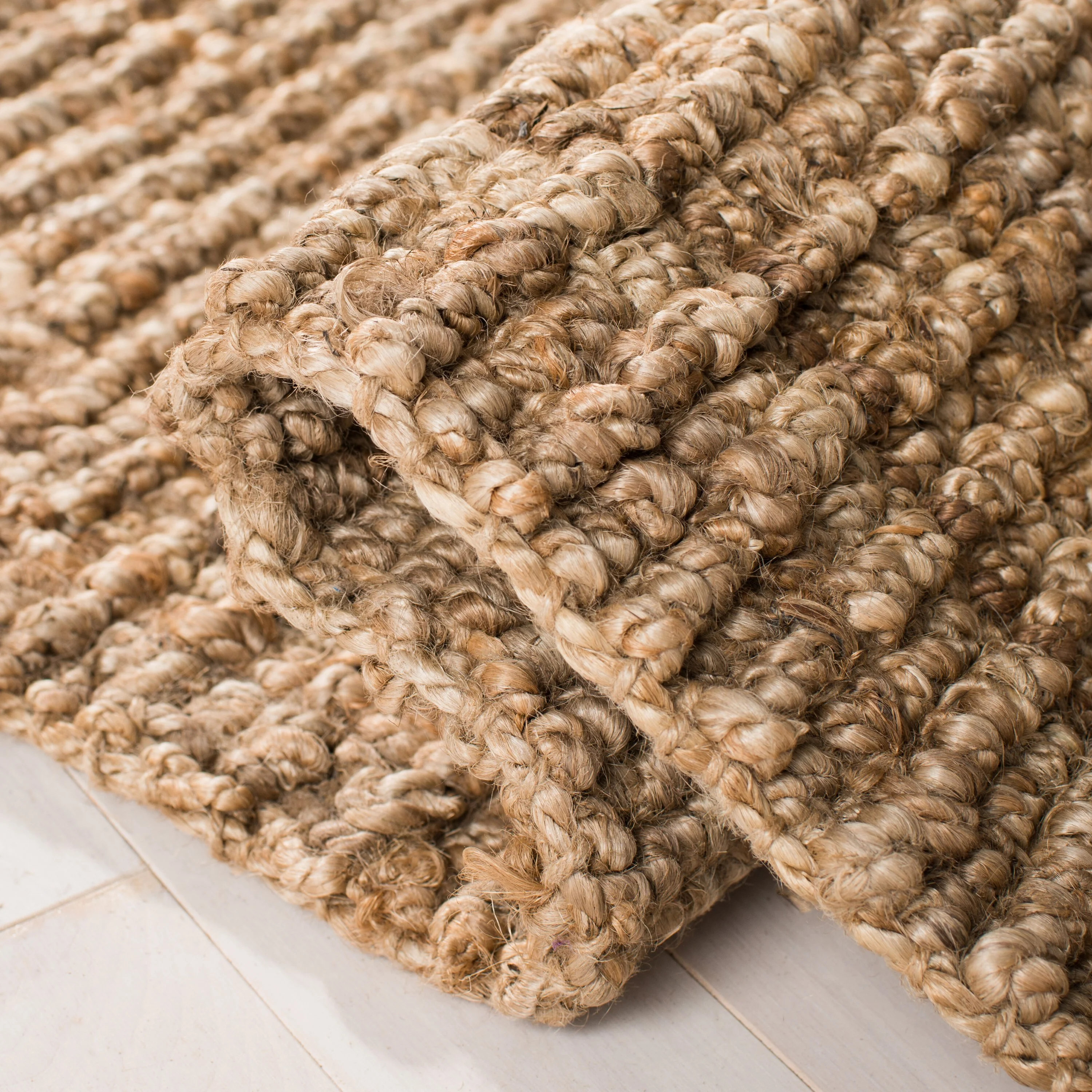 Safavieh Natural Fiber Bellport 8 x 10 Natural Indoor Solid Coastal Handcrafted Area Rug - Image 8