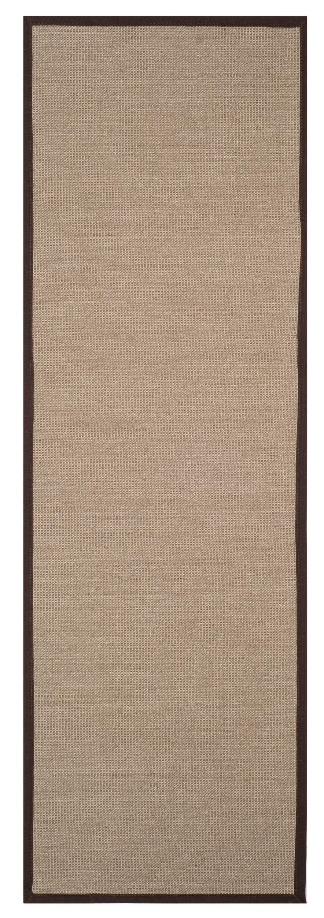 Safavieh Natural Fiber Tobias 3 x 8 Sage/Brown Indoor Solid Farmhouse/Cottage Runner Rug - Image 2