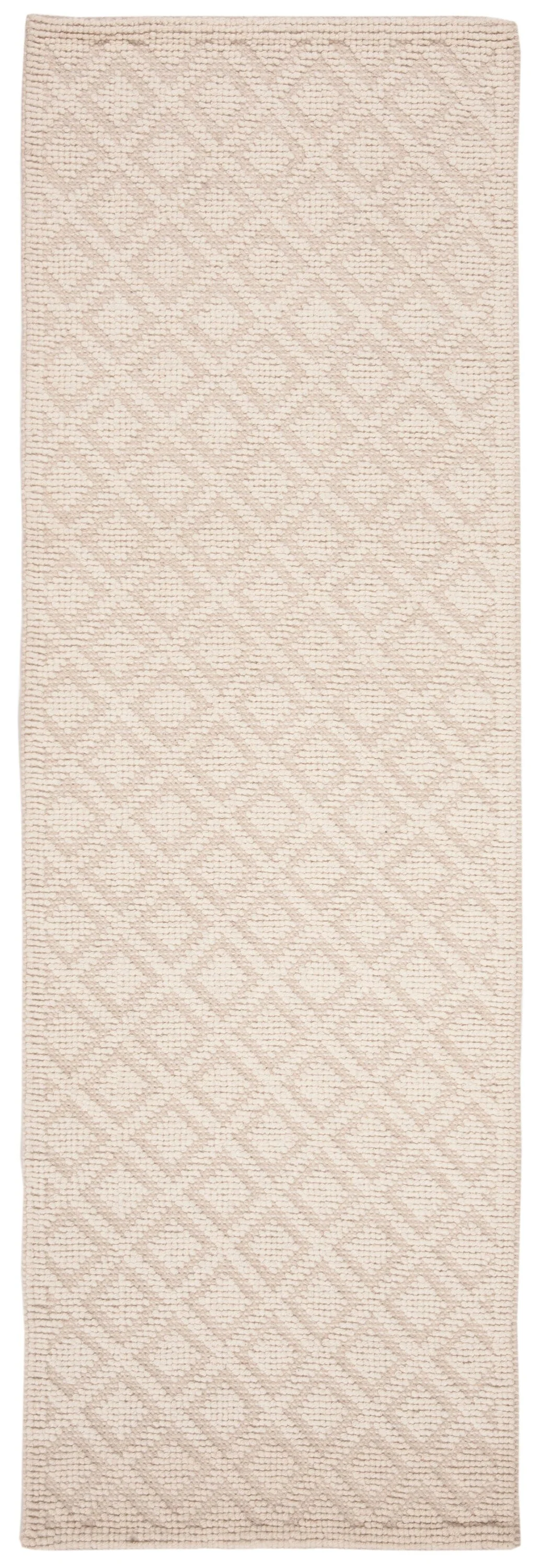 Safavieh Vermont Groton 2 x 8 Ivory Indoor Trellis Handcrafted Runner - Image 2