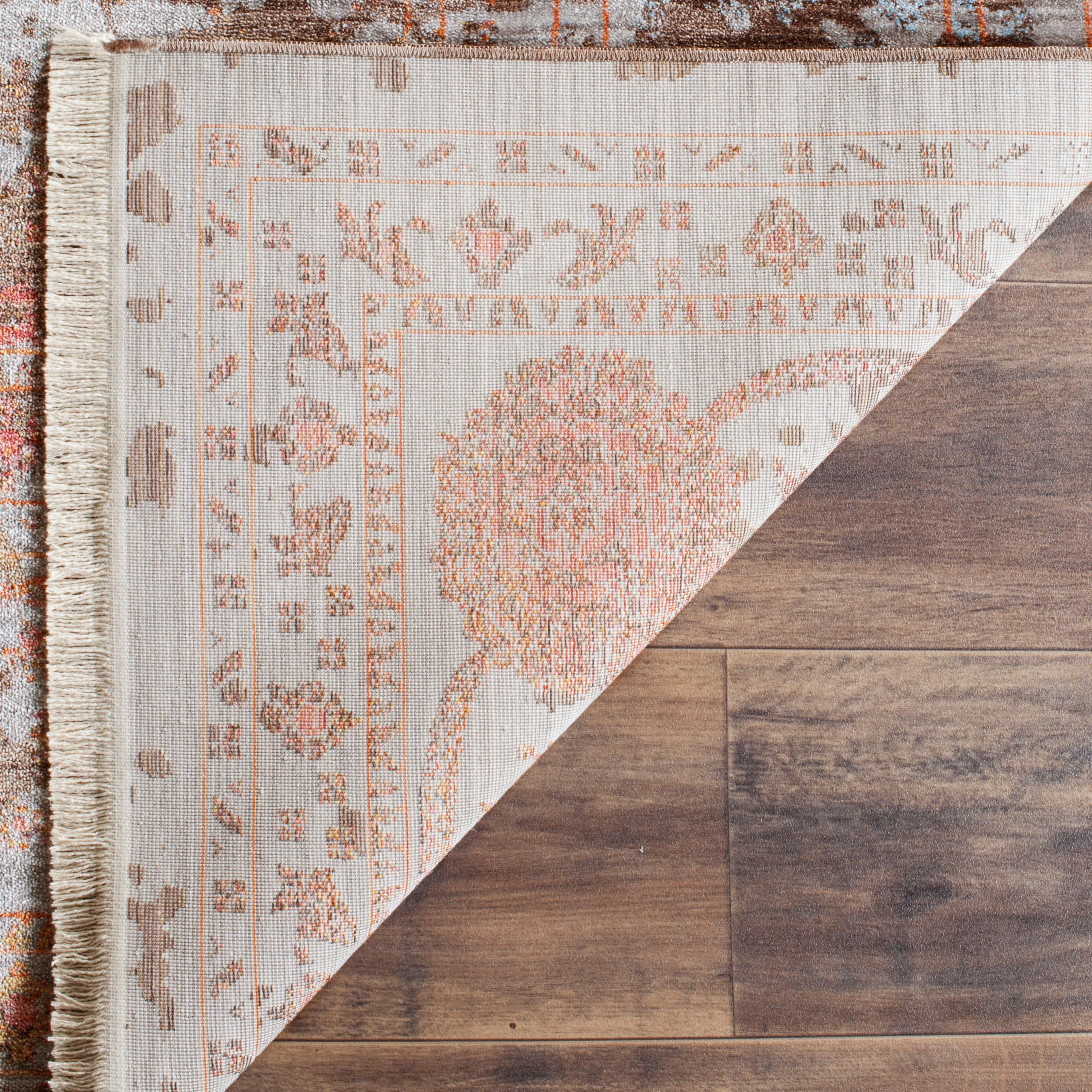 Safavieh Vintage Persian Himenz 5 x 8 Brown/Multi Indoor Distressed/Overdyed Vintage Area Rug - Image 4
