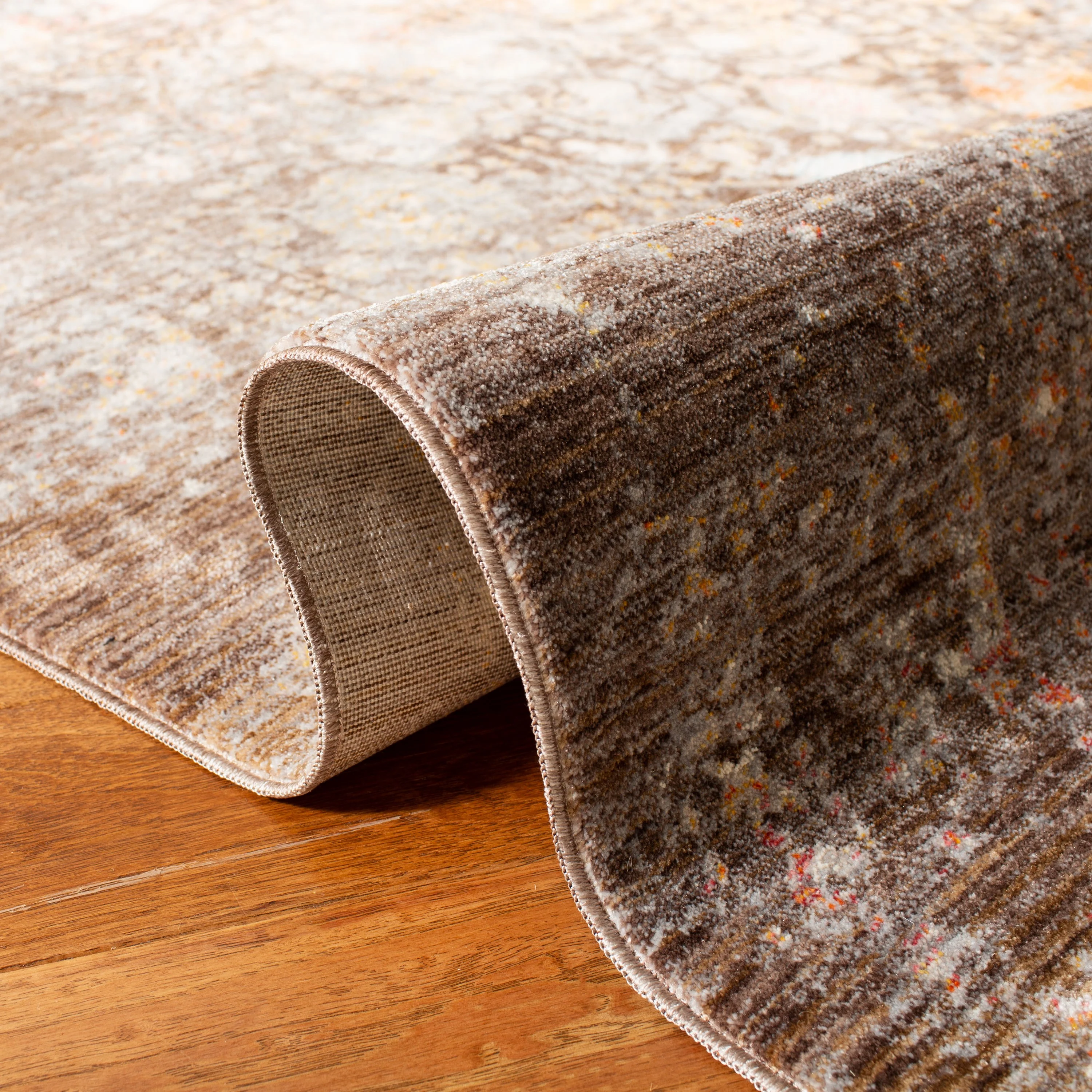 Safavieh Vintage Persian Tulac 8 x 10 Brown/Multi Indoor Distressed/Overdyed Vintage Area Rug - Image 5