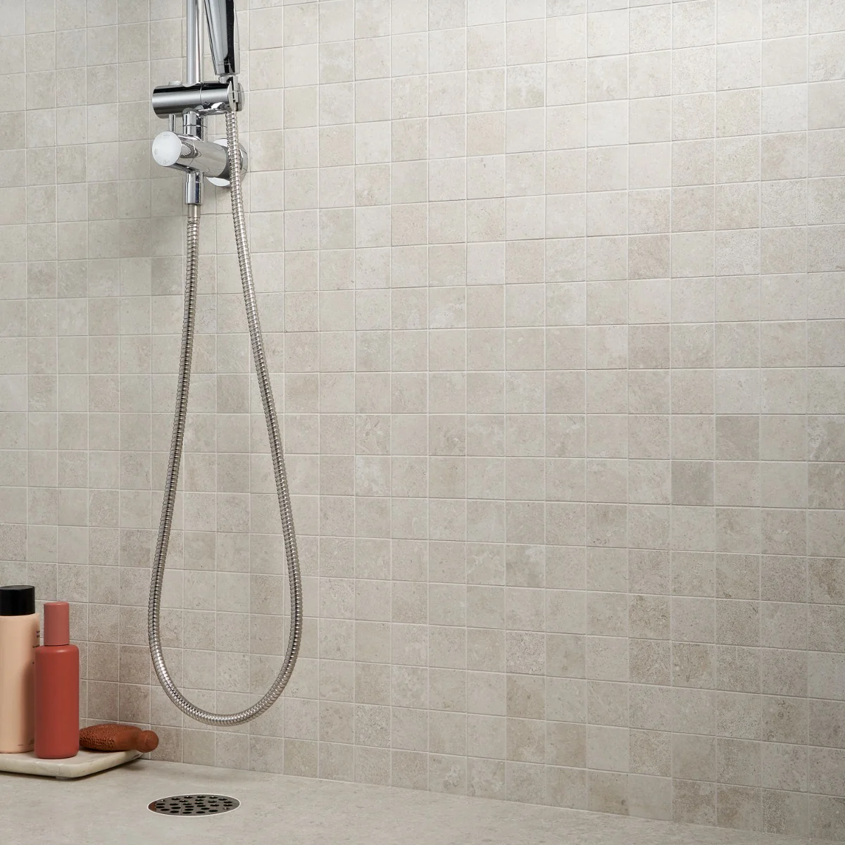 Saint Remy Avorio White 2x2 Matte Mosaic Tile - Lux Tile