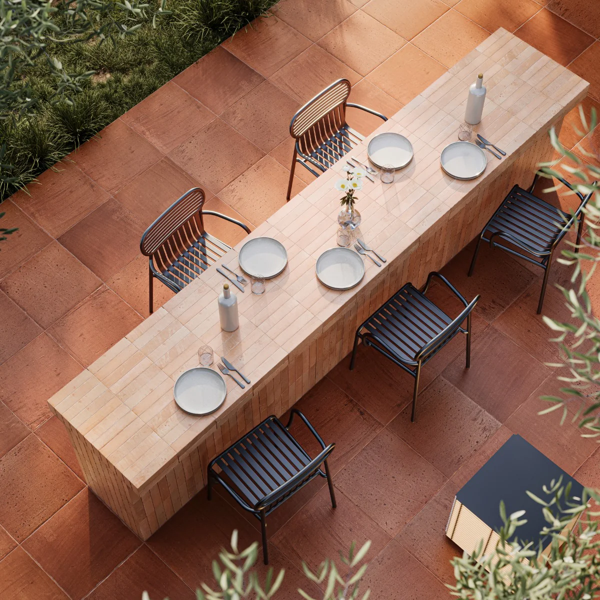 Saltillo Canyon Terracotta 18x18 Matte Porcelain Tile - Durable and Stylish Flooring - Image 2