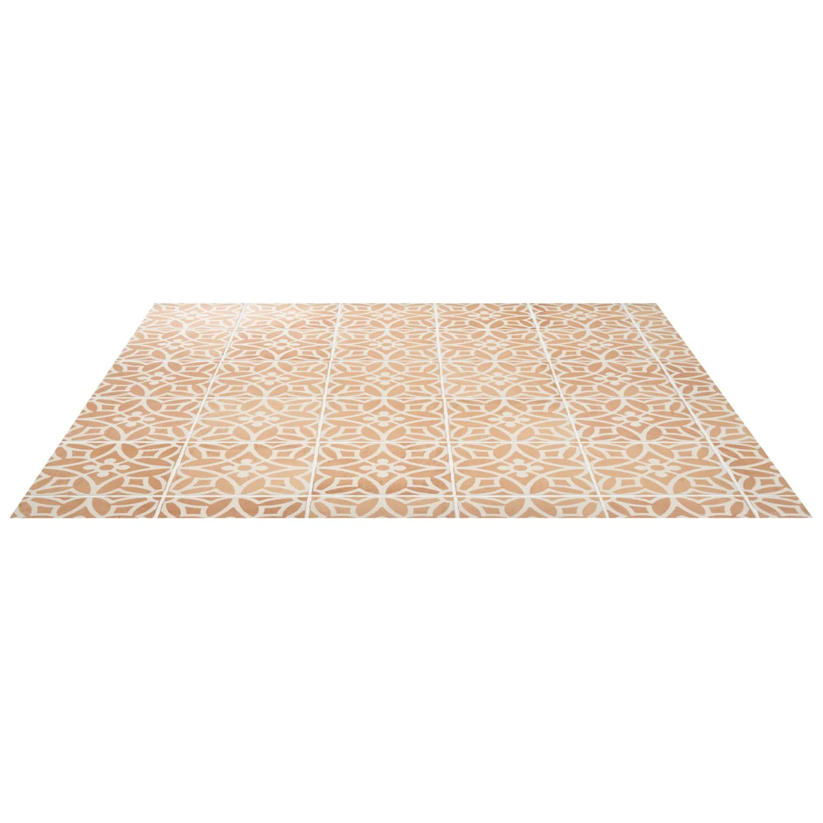 Saltillo Flora Terracotta 9x9 Matte Porcelain Tile - Lux Tile - Image 8