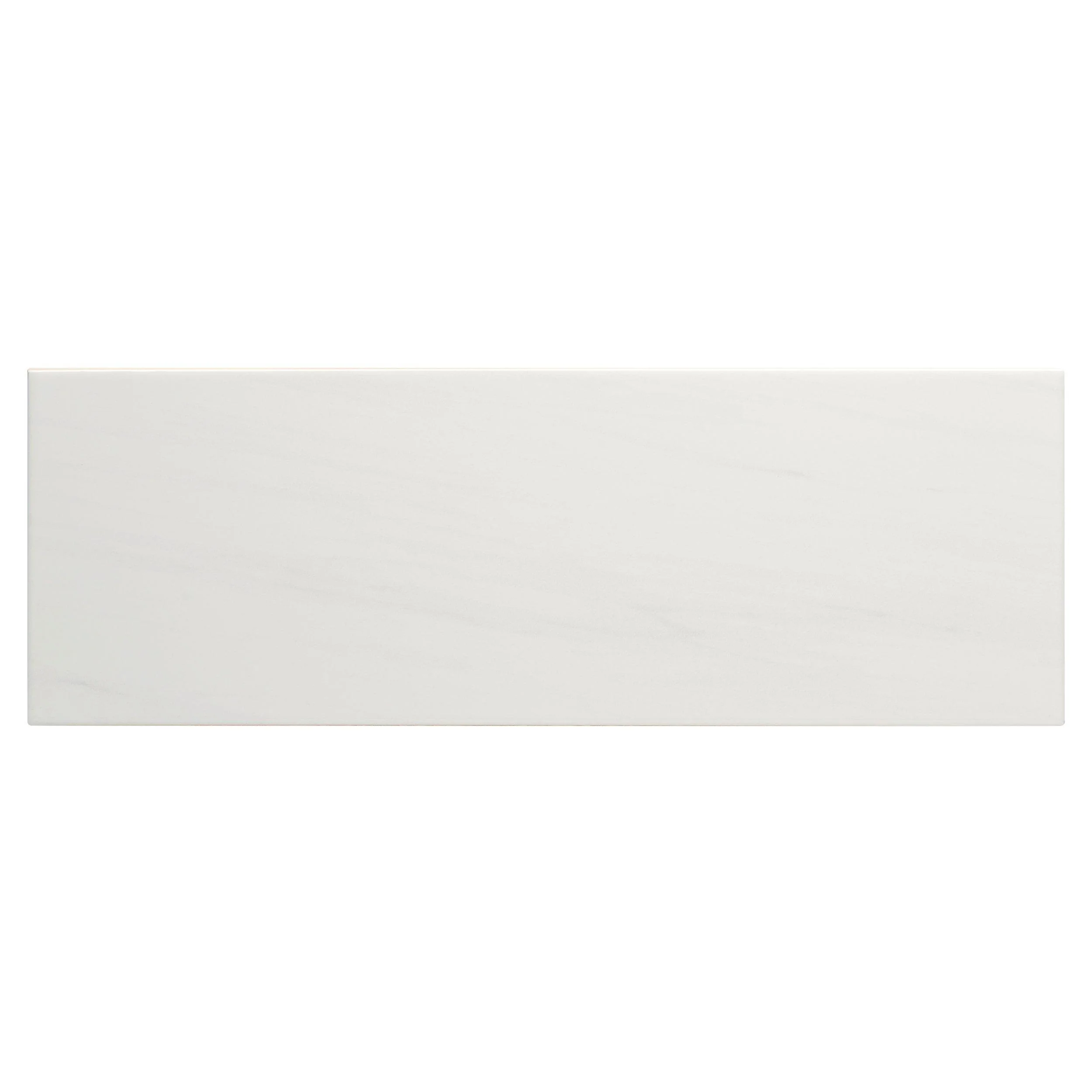 San Giorgio Belucci Bianca Polished Ceramic Tile, 6 x 18 - High Gloss Wall Tile