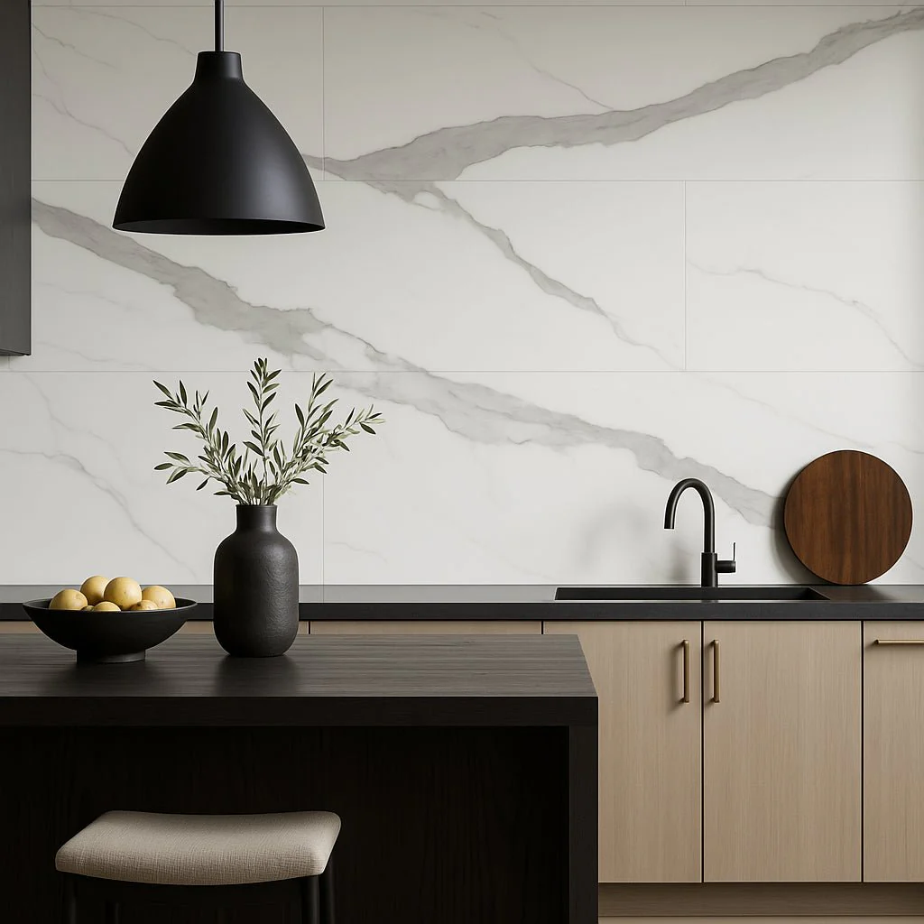 San Giorgio Brindisi Bianco Polished Porcelain Tile 24 x 48 - Image 2