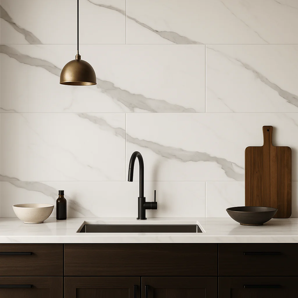 San Giorgio Brindisi Bianco Polished Porcelain Tile 24 x 48 - Image 3