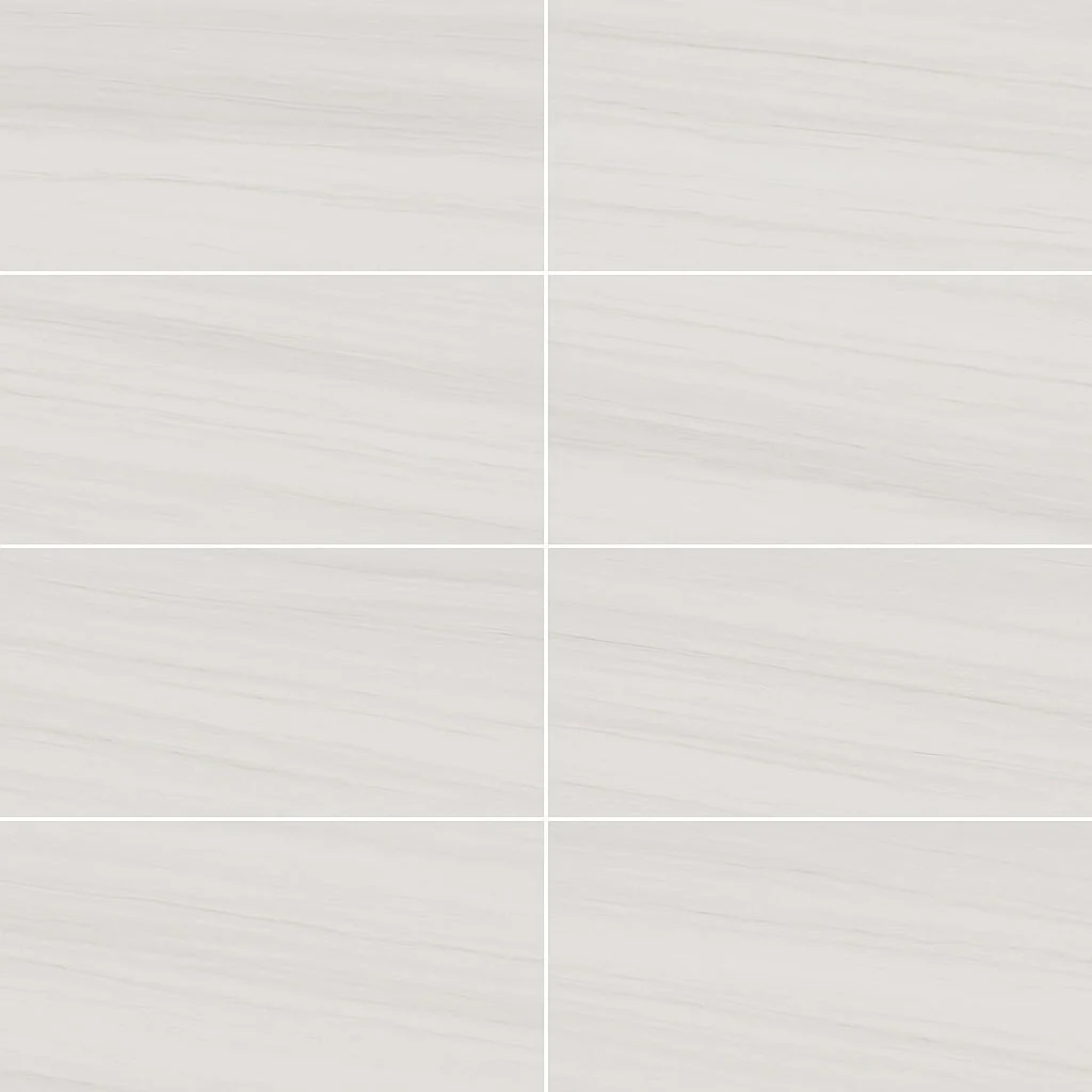 San Giorgio San Sonora Polished Porcelain Tile - 12 x 24, White, Waterproof, Frost Resistant