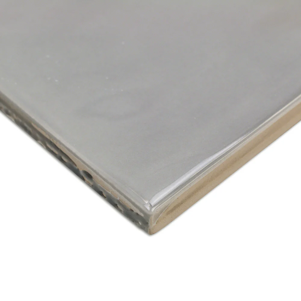 Santa Monica Gray 4x12 Polished Ceramic Subway Tile - Image 6