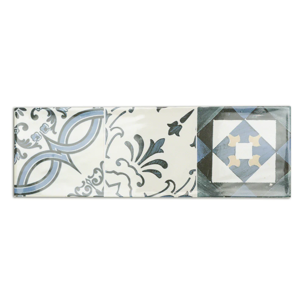 Santa Monica Warm Deco 4x12 Ceramic Wall Tile - Tilebar - Image 4