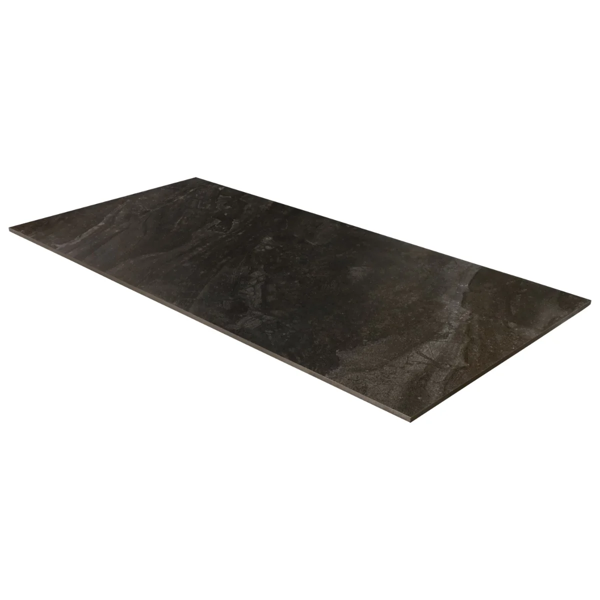 Santo Charcoal Black 24x48 Matte Porcelain Tile - Lux Tile - Image 7