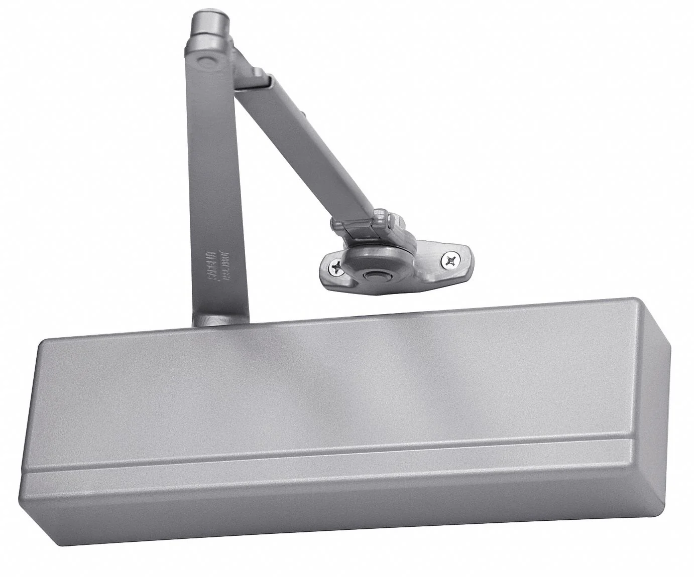 SARGENT Heavy Duty Adjustable Door Closer - Aluminum, Grade 1
