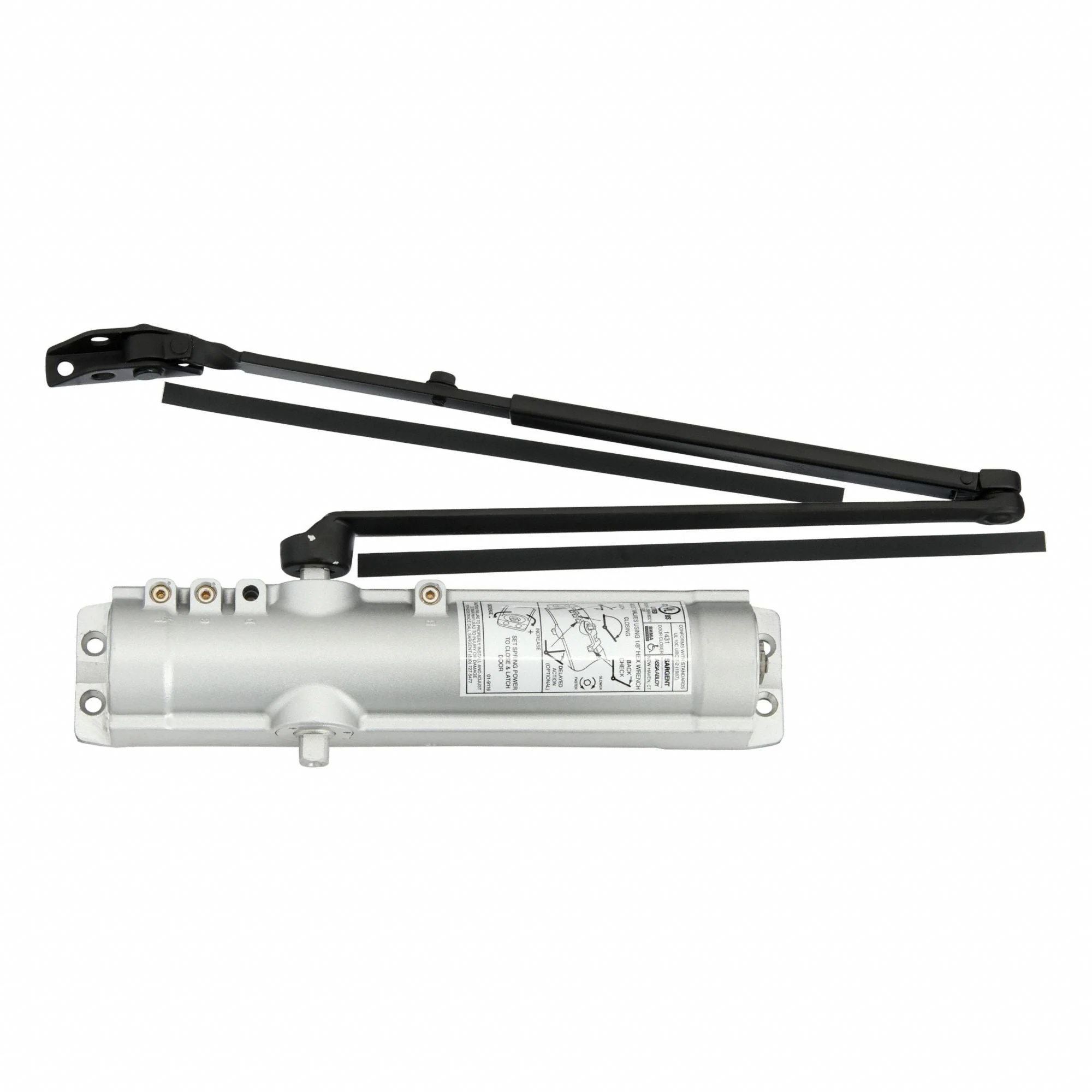 SARGENT Heavy Duty Grade 1 Black Parallel Door Closer - Image 3