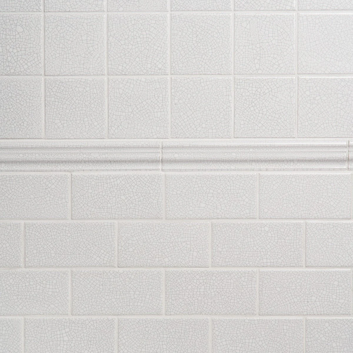 Sarina Vintage White Crackled Ceramic Subway Tile - 3x6 Glossy Finish - Image 9