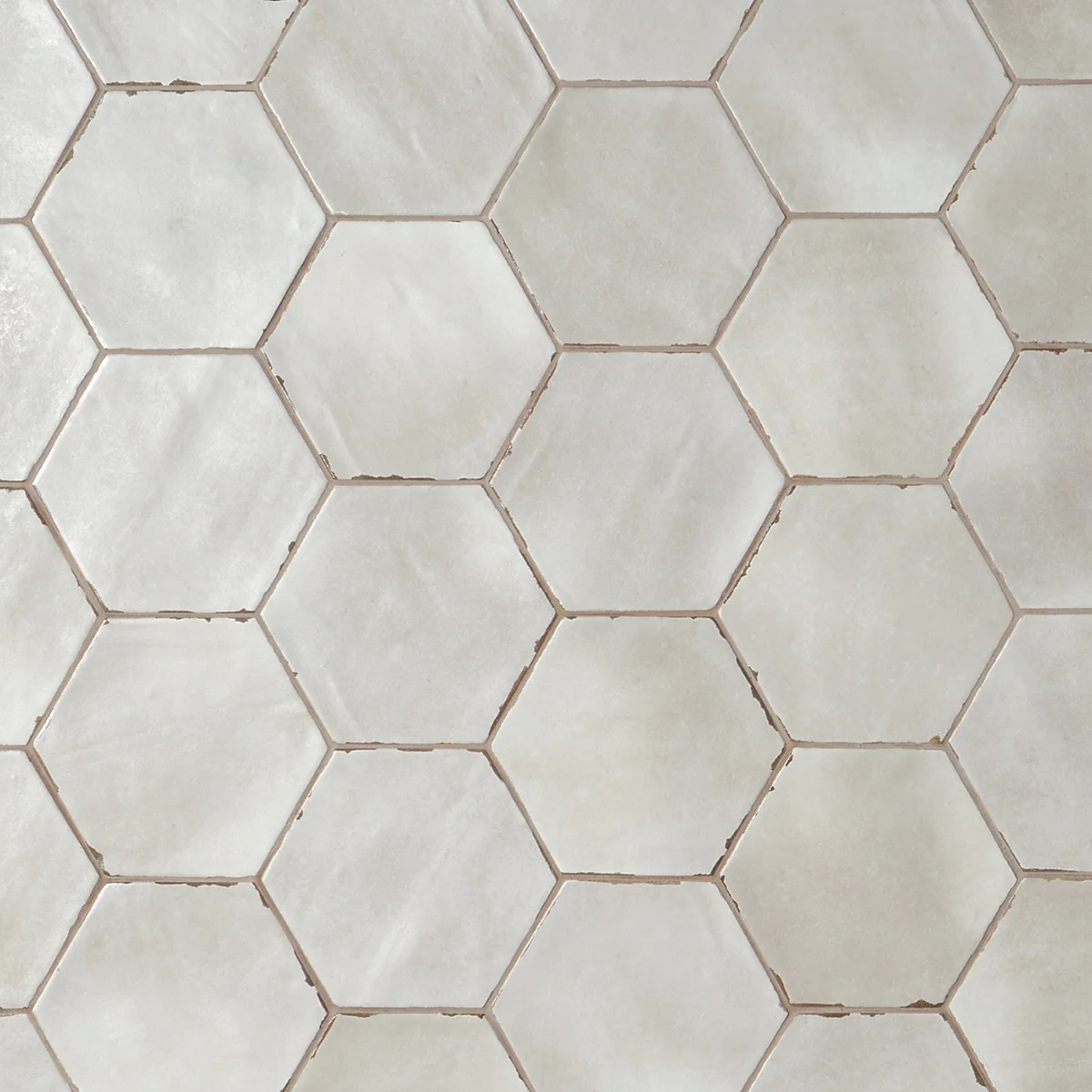 Sasha Hex Taupe Beige 6" Hexagon Matte Porcelain Tile - Image 3
