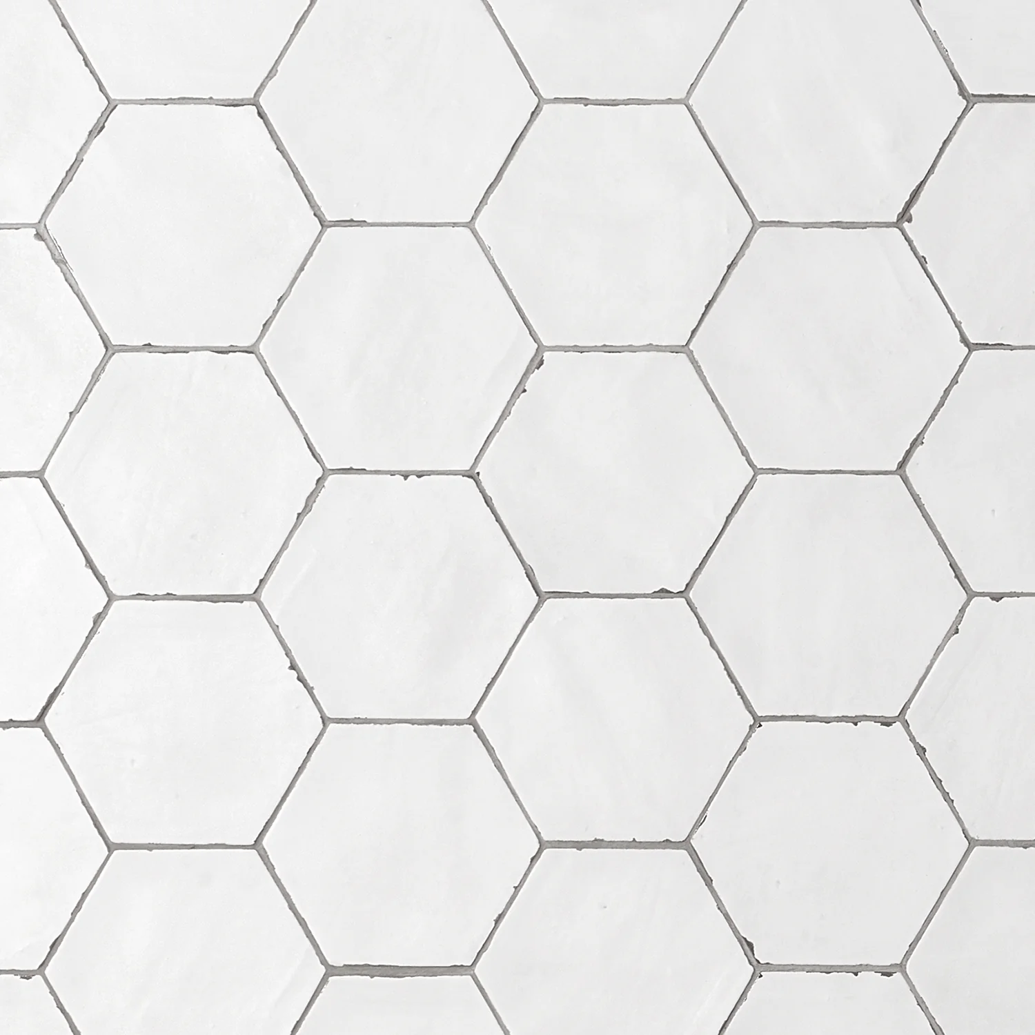 Sasha Hex White Matte Porcelain Tile - Lux Tile - Image 3