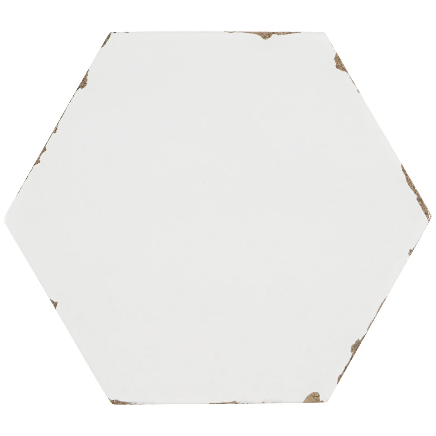 Sasha Hex White Matte Porcelain Tile - Lux Tile - Image 4