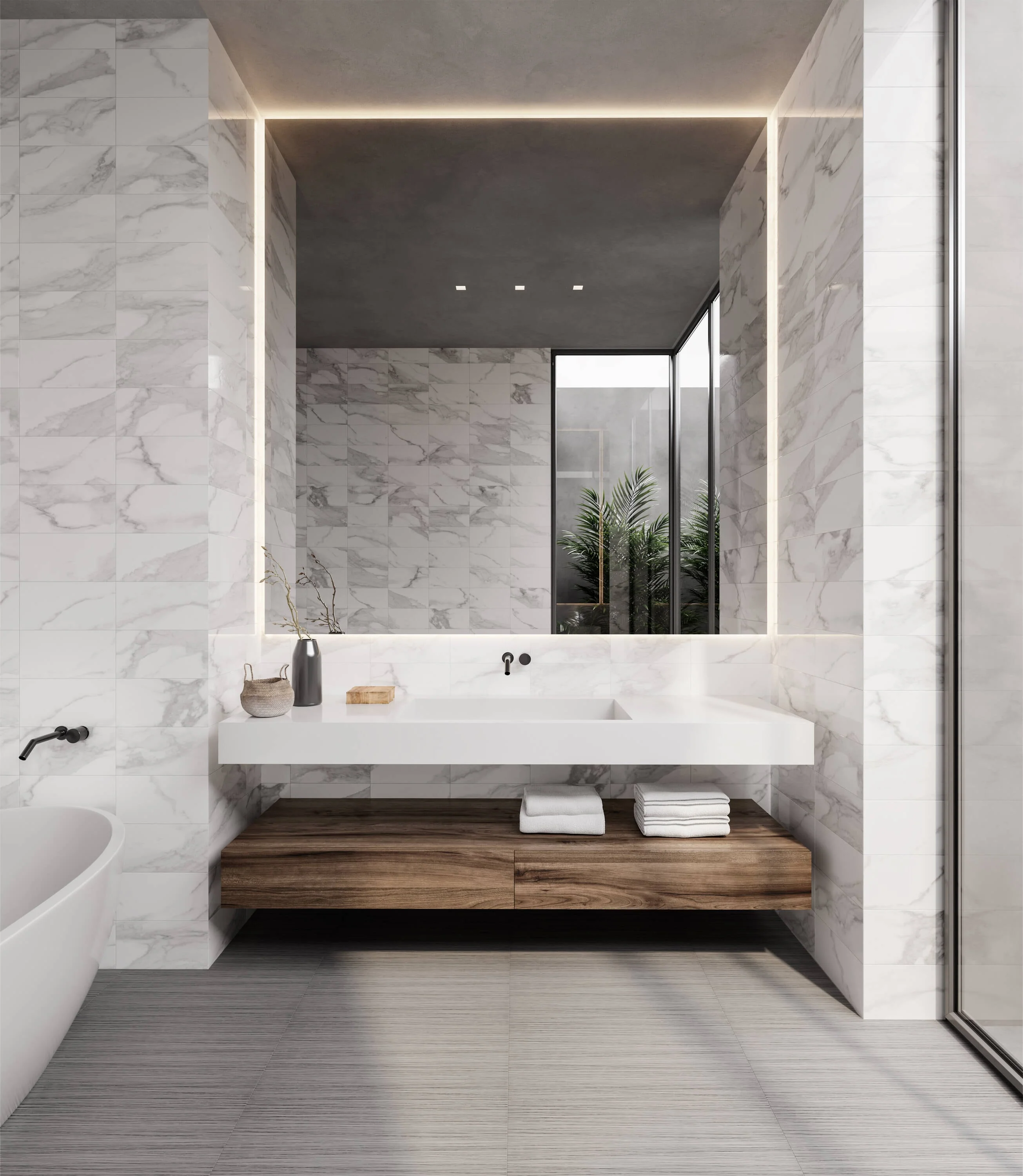 Satori Ikon Mica 12-in x 24-in Matte Porcelain Subway Floor and Wall Tile (1.94-sq. ft/ Piece) - Image 8