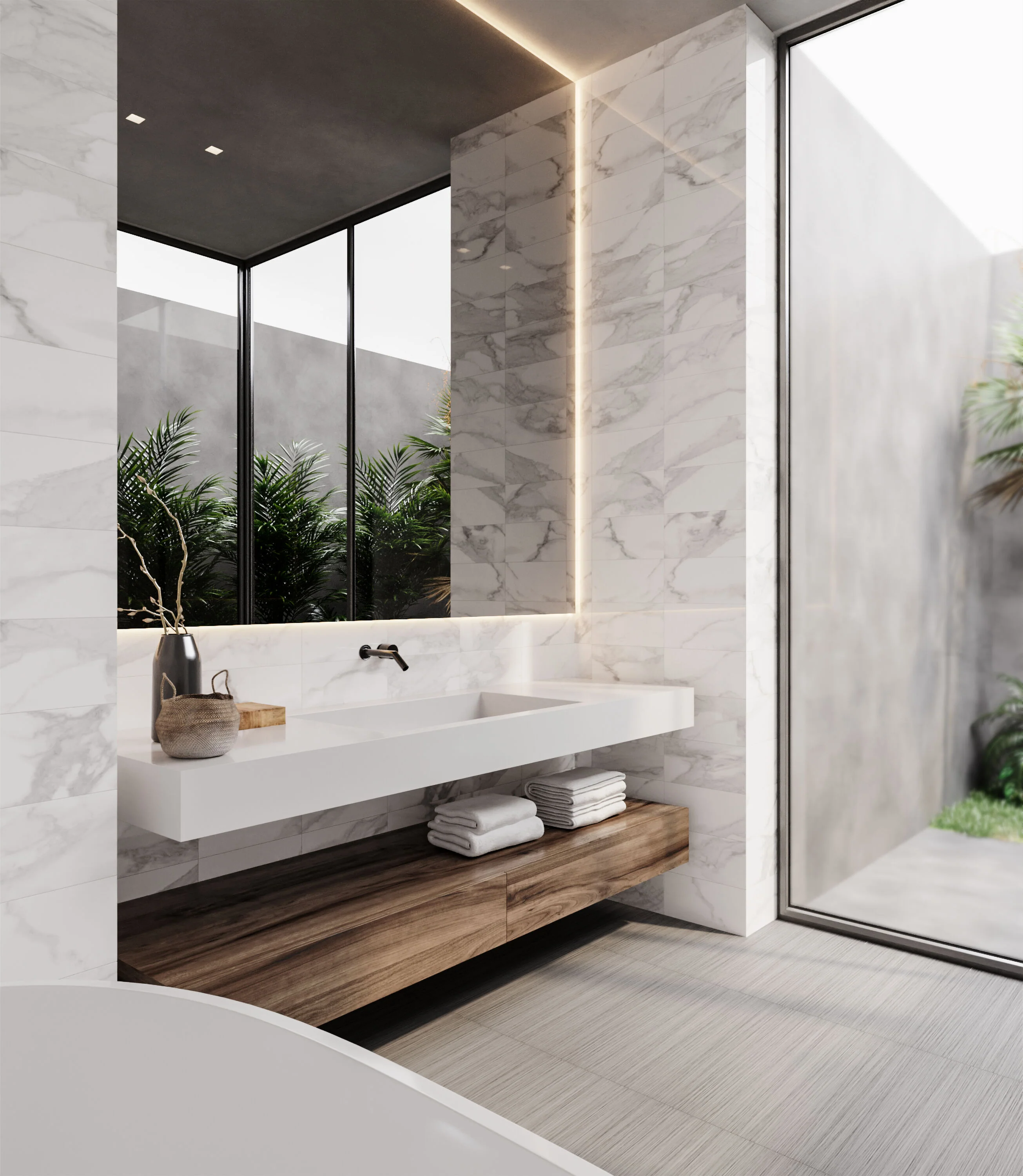 Satori Ikon Mica 12-in x 24-in Matte Porcelain Subway Floor and Wall Tile (1.94-sq. ft/ Piece) - Image 9