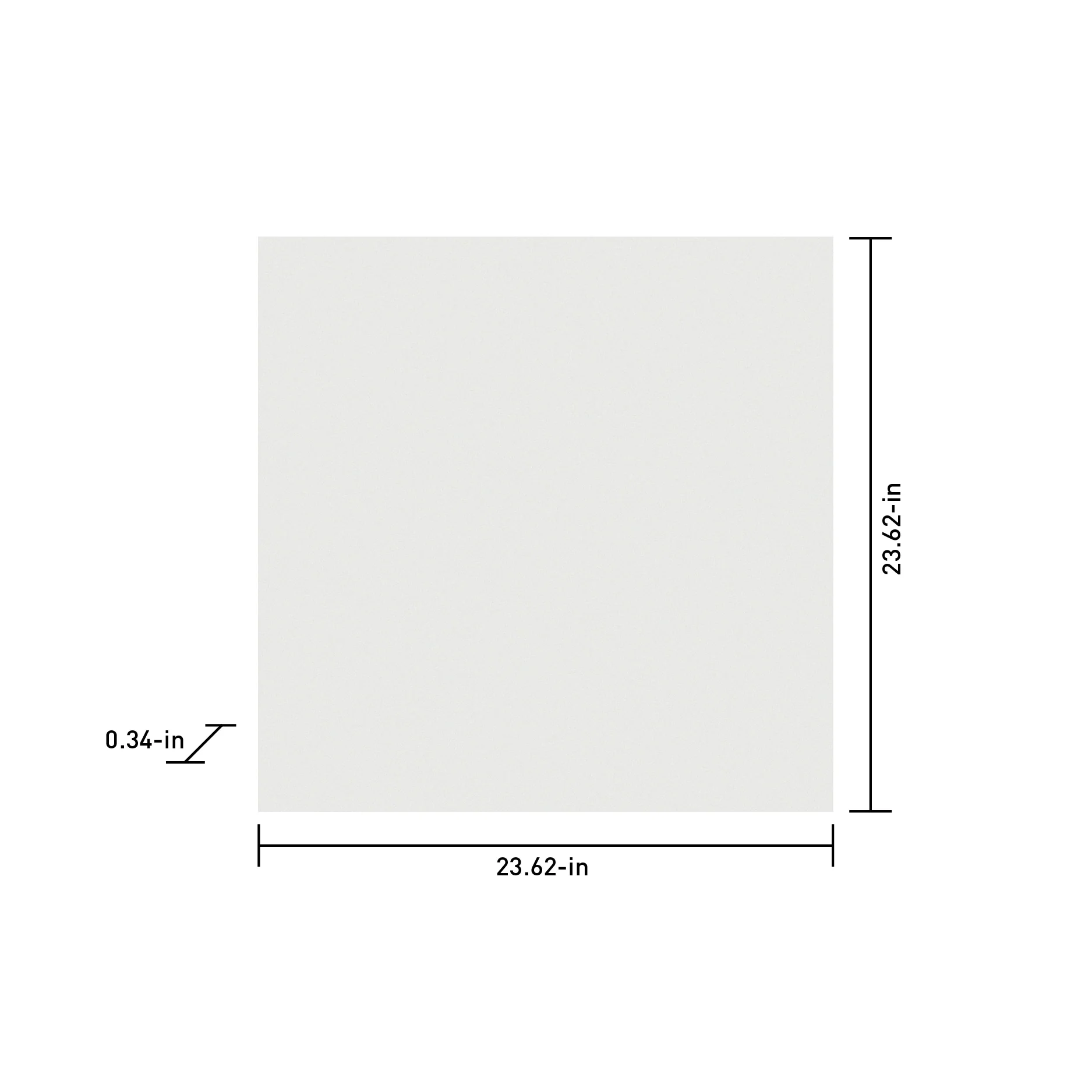 Satori Windsor White 24-in x 24-in Polished Porcelain Floor and Wall Tile (3.87-sq. ft/ Piece) - Image 4