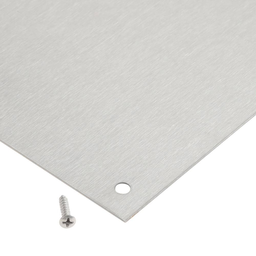 Schlage 8 in. x 34 in. Satin Stainless-Steel Commercial Kick Plate - Image 4