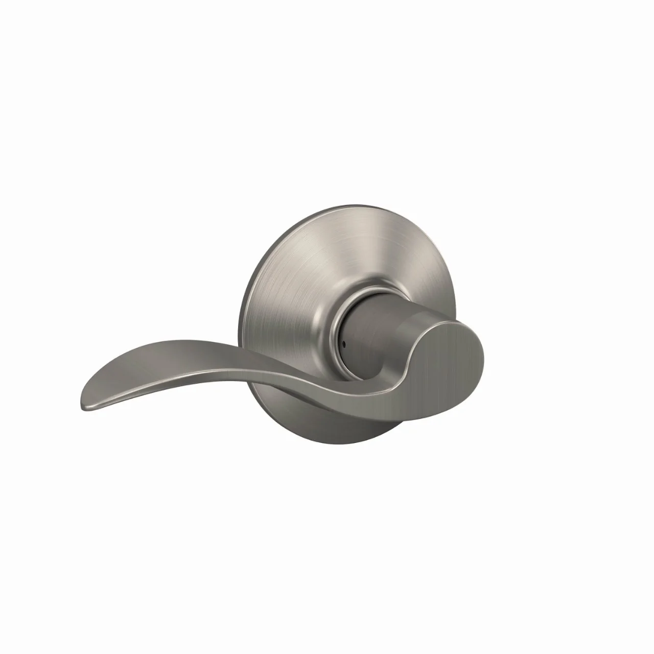 Schlage Accent Satin Nickel Passage Hall/Closet Door Lever, 8-Pack