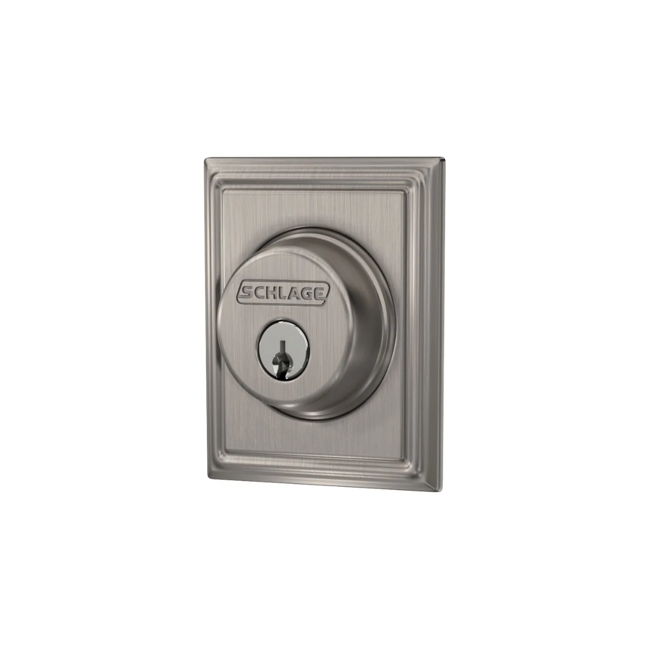 Schlage Addison Single Cylinder Deadbolt – Matte Black - Image 2