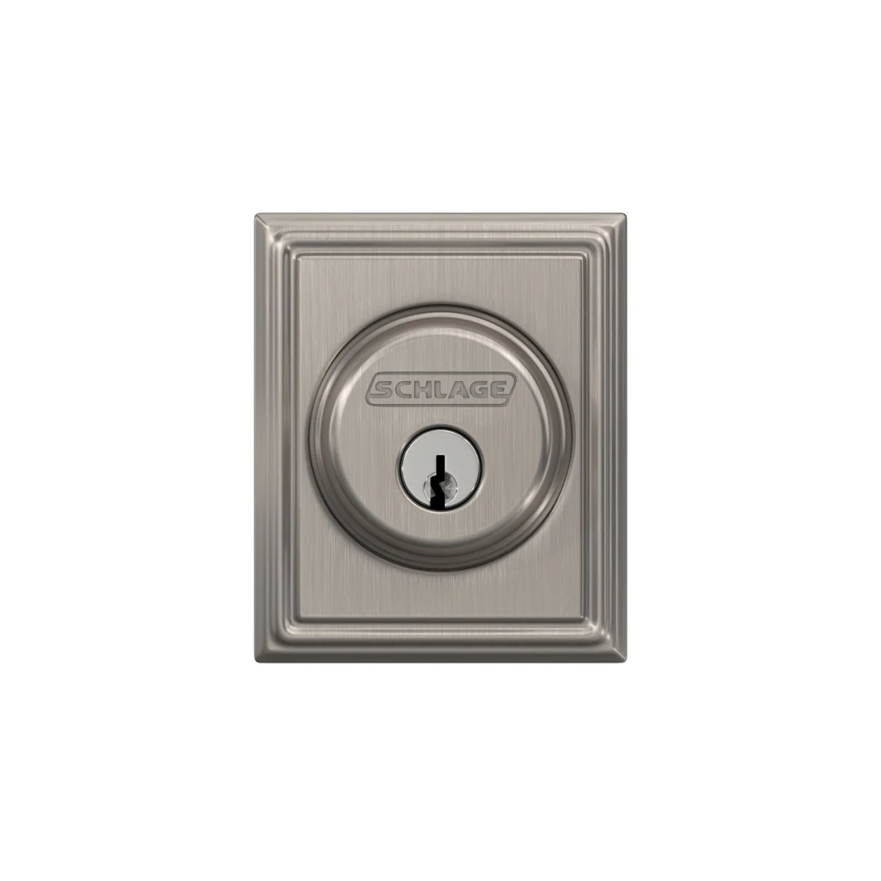 Schlage Addison Single Cylinder Deadbolt – Matte Black - Image 3