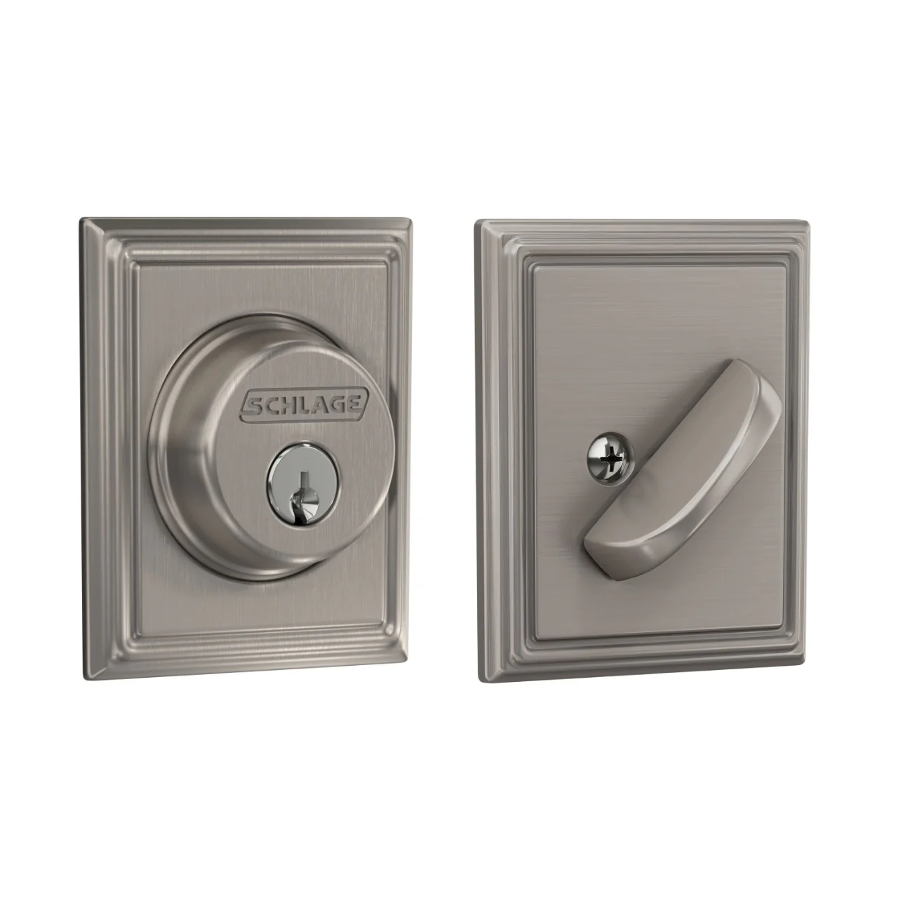 Schlage Addison Single Cylinder Deadbolt – Matte Black - Image 5