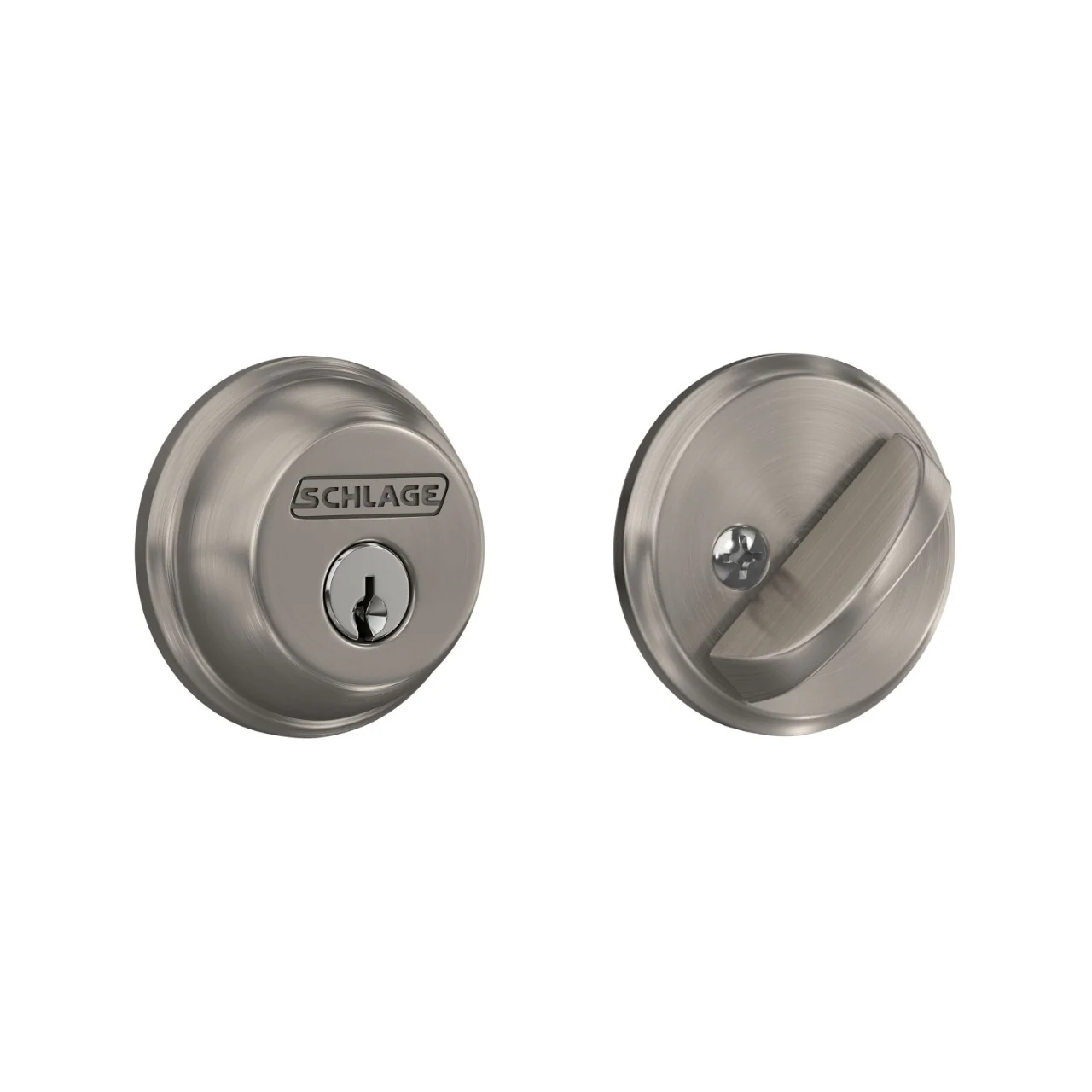 Schlage Aged Bronze Single Cylinder Deadbolt - Image 3