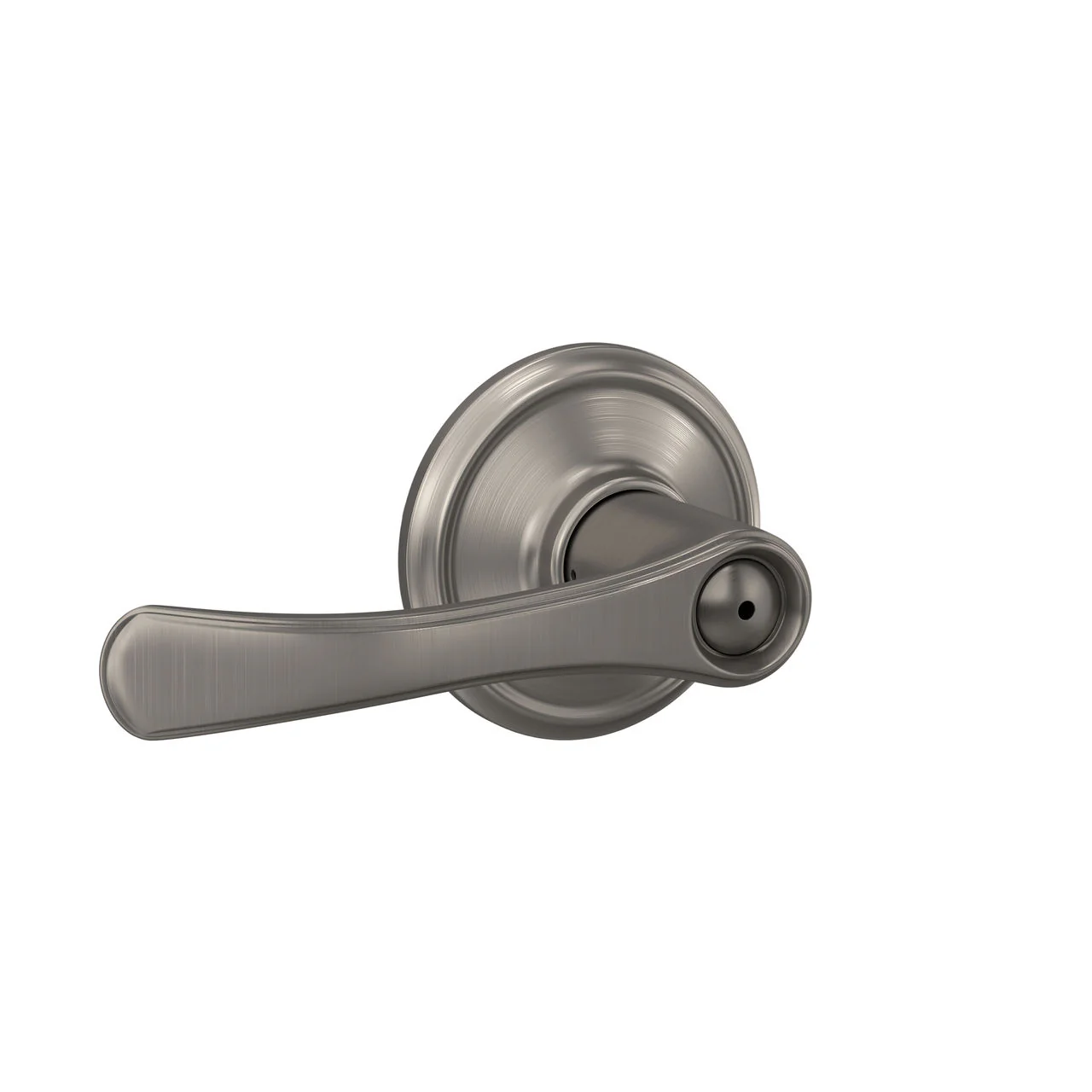 Schlage Avila Privacy Bed/Bath Door Lever, Satin Nickel