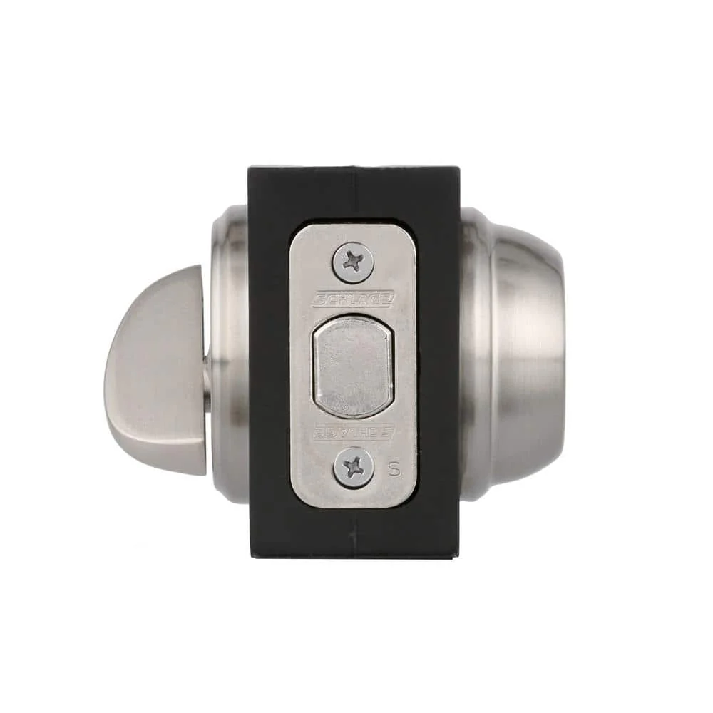 Schlage B60 Series Satin Nickel Single Cylinder Deadbolt (2-Pack) - Image 3