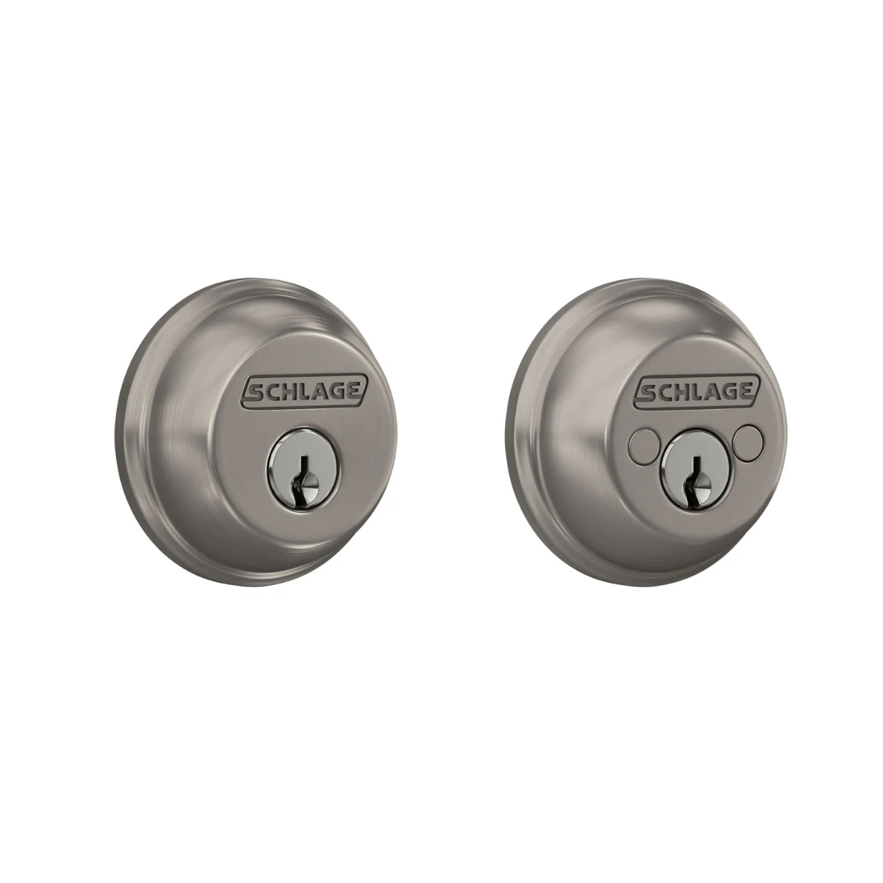 Schlage Bright Brass Double Cylinder Deadbolt - Image 2