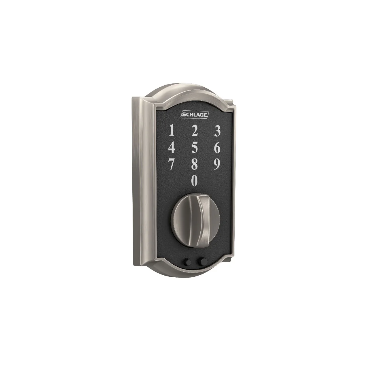 Schlage Camelot Aged Bronze Touch Electronic Door Lock Deadbolt