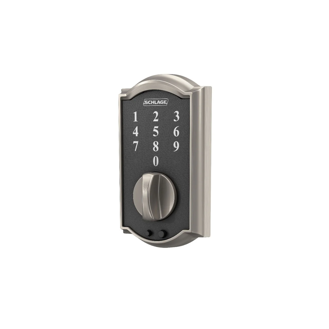 Schlage Camelot Aged Bronze Touch Electronic Door Lock Deadbolt - Image 5
