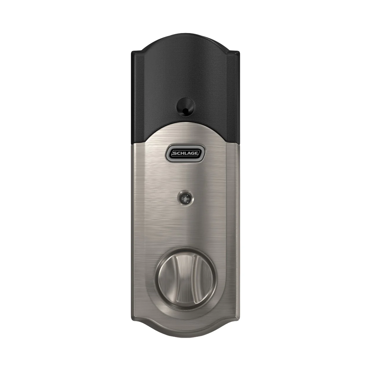 Schlage Camelot Bright Brass Connect Smart Door Lock with Alarm - Image 4
