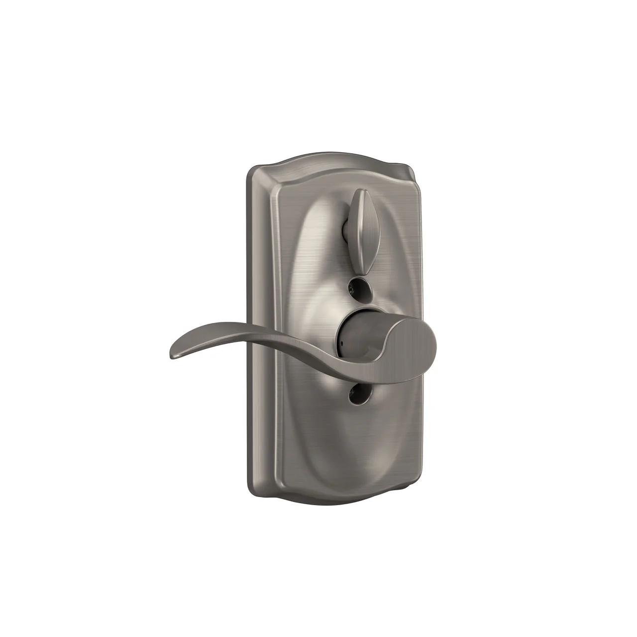Schlage Camelot Satin Nickel Electronic Keypad Door Lock with Accent Lever Featuring Flex Lock - Image 4