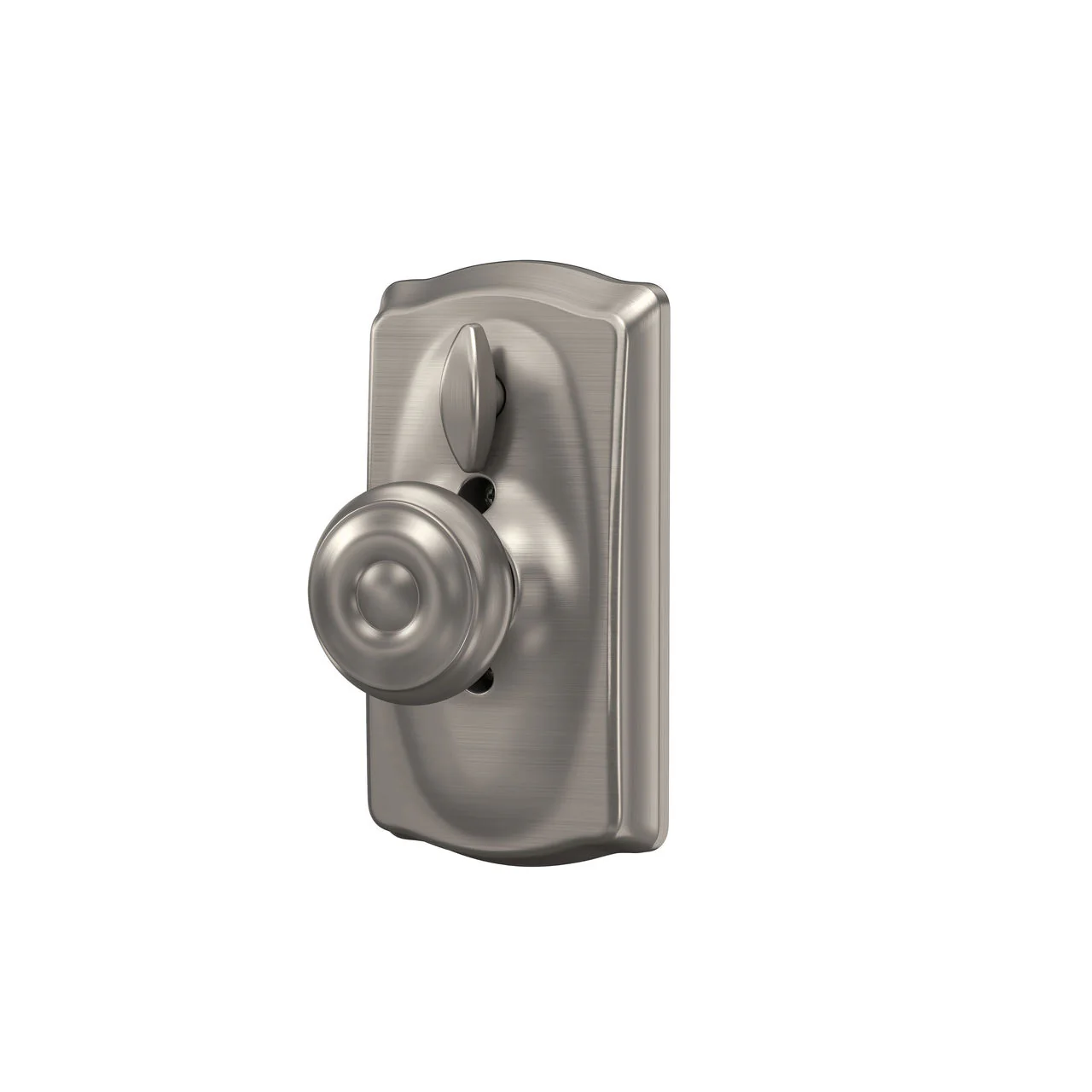 Schlage Camelot Satin Nickel Electronic Keypad Door Lock with Georgian Knob and Flex Lock - Image 5