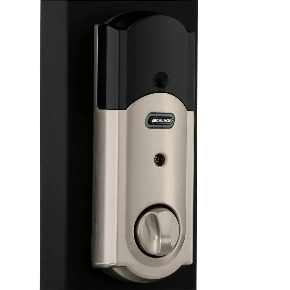 Schlage Camelot Satin Nickel Sense Smart Door Lock - Image 3