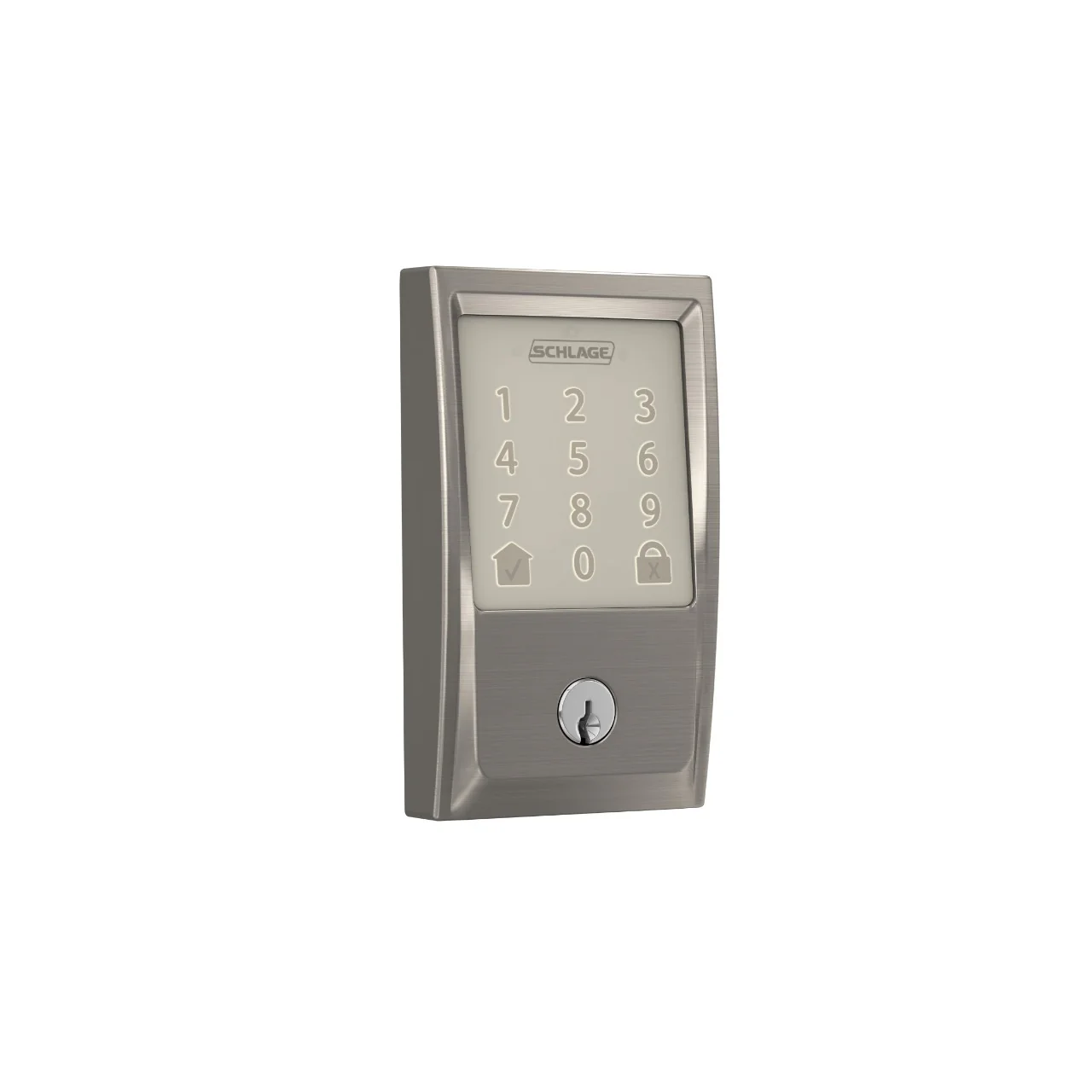 Schlage Century Encode Smart WiFi Door Lock with Alarm – Matte Black - Image 3
