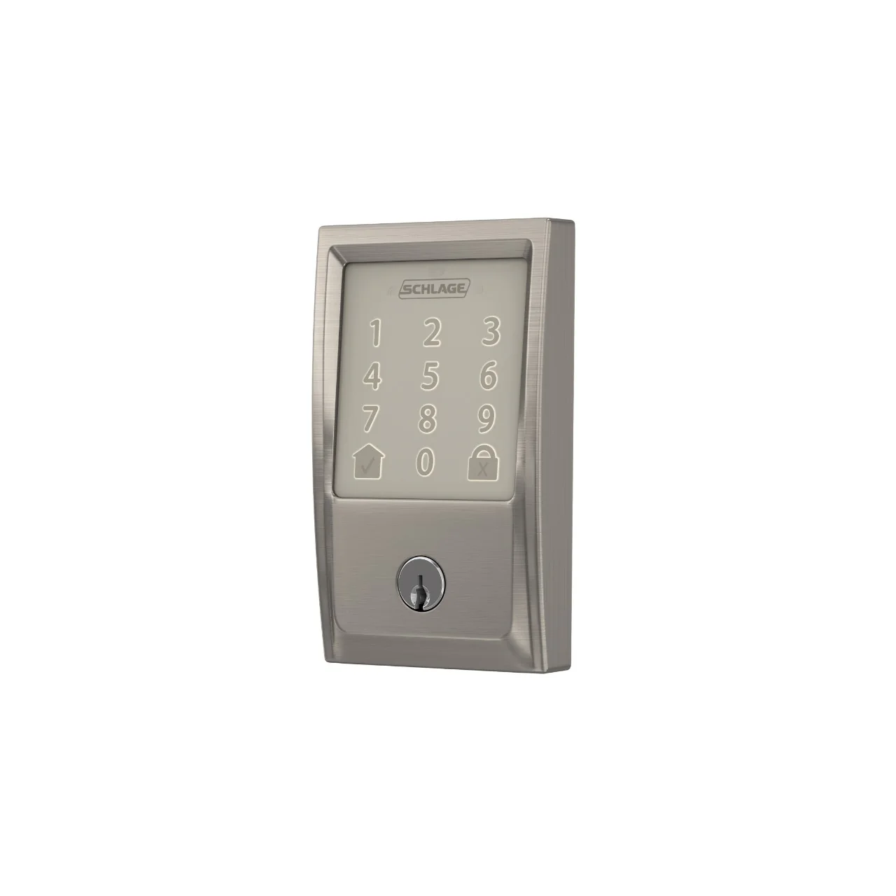Schlage Century Encode Smart WiFi Door Lock with Alarm – Matte Black - Image 4
