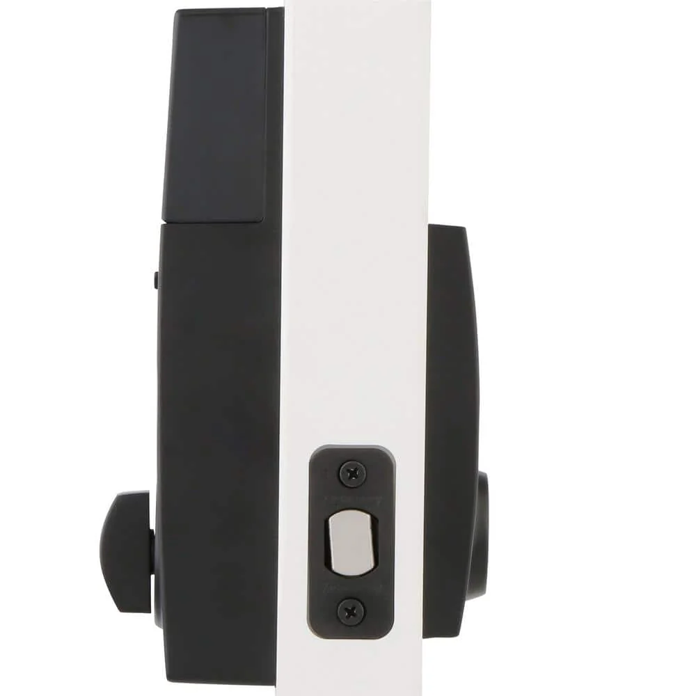 Schlage Century Matte Black Sense Smart Door Lock, Bluetooth, Single-Cylinder Deadbolt - Image 2