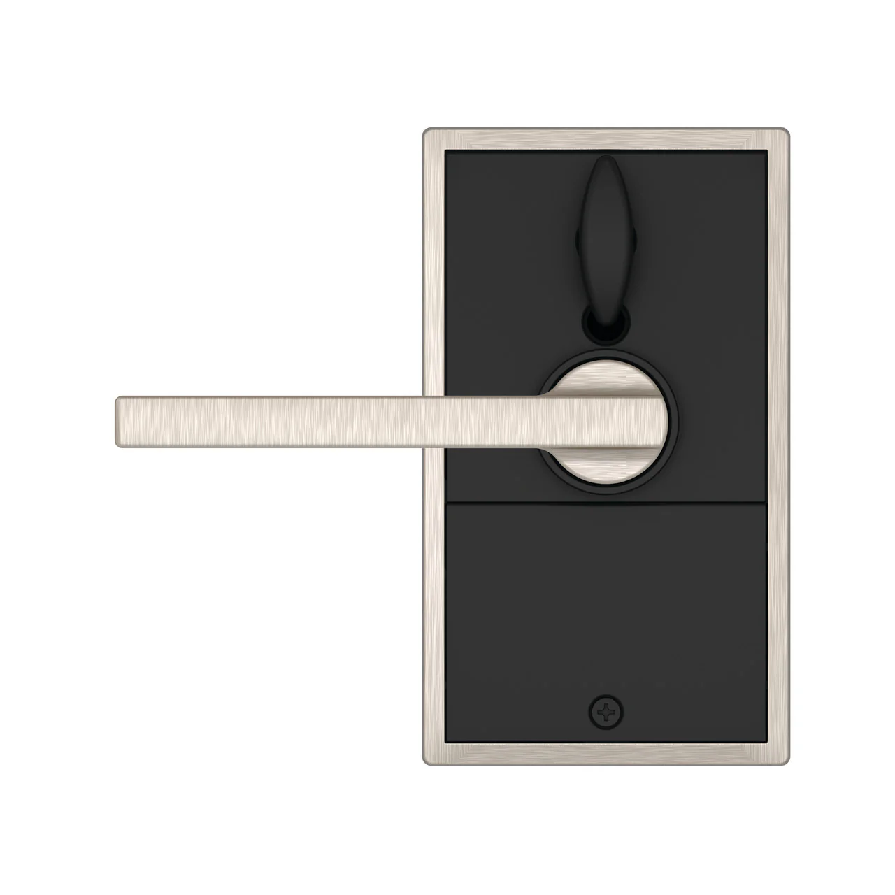 Schlage Century Touch Electronic Door Lock Deadbolt and Latitude Lever, Matte Black - Image 2