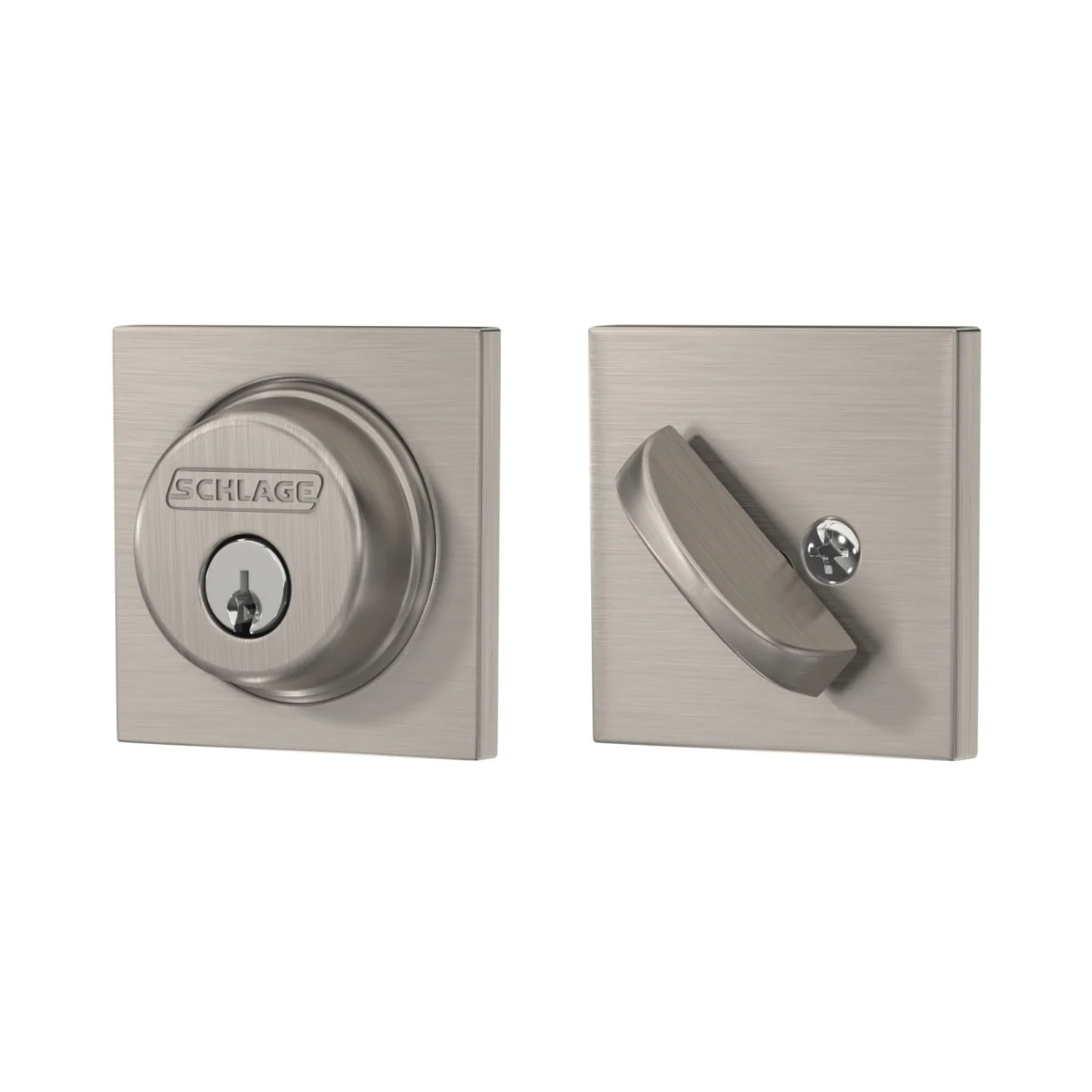 Schlage Collins Matte Black Single Cylinder Deadbolt - Image 7