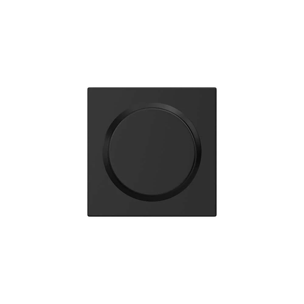 Schlage Custom Bowery Matte Black Collins Trim Dummy Door Knob (2-Pack) - Image 3