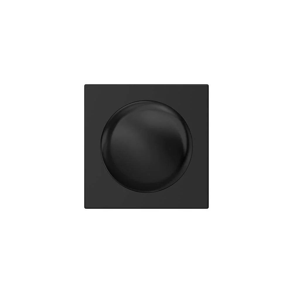Schlage Custom Plymouth Matte Black Collins Trim Combined Interior Door Knob - Image 3