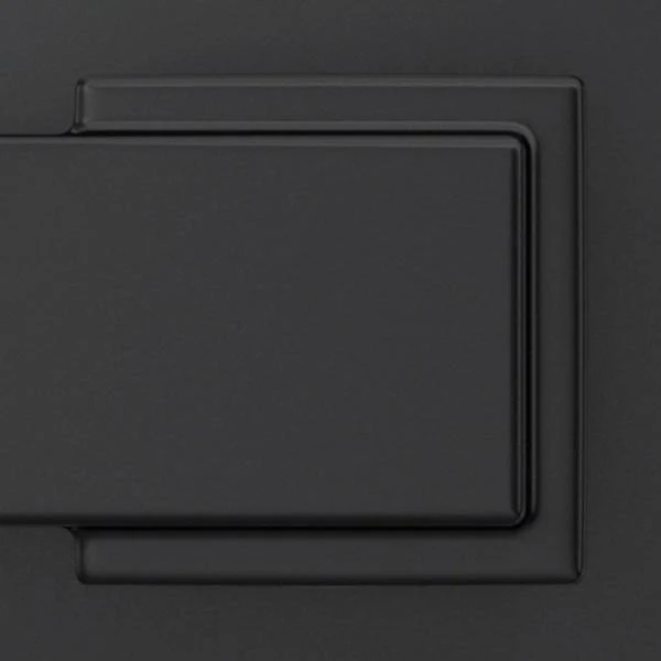 Schlage Custom Plymouth Matte Black Collins Trim Combined Interior Door Knob - Image 4
