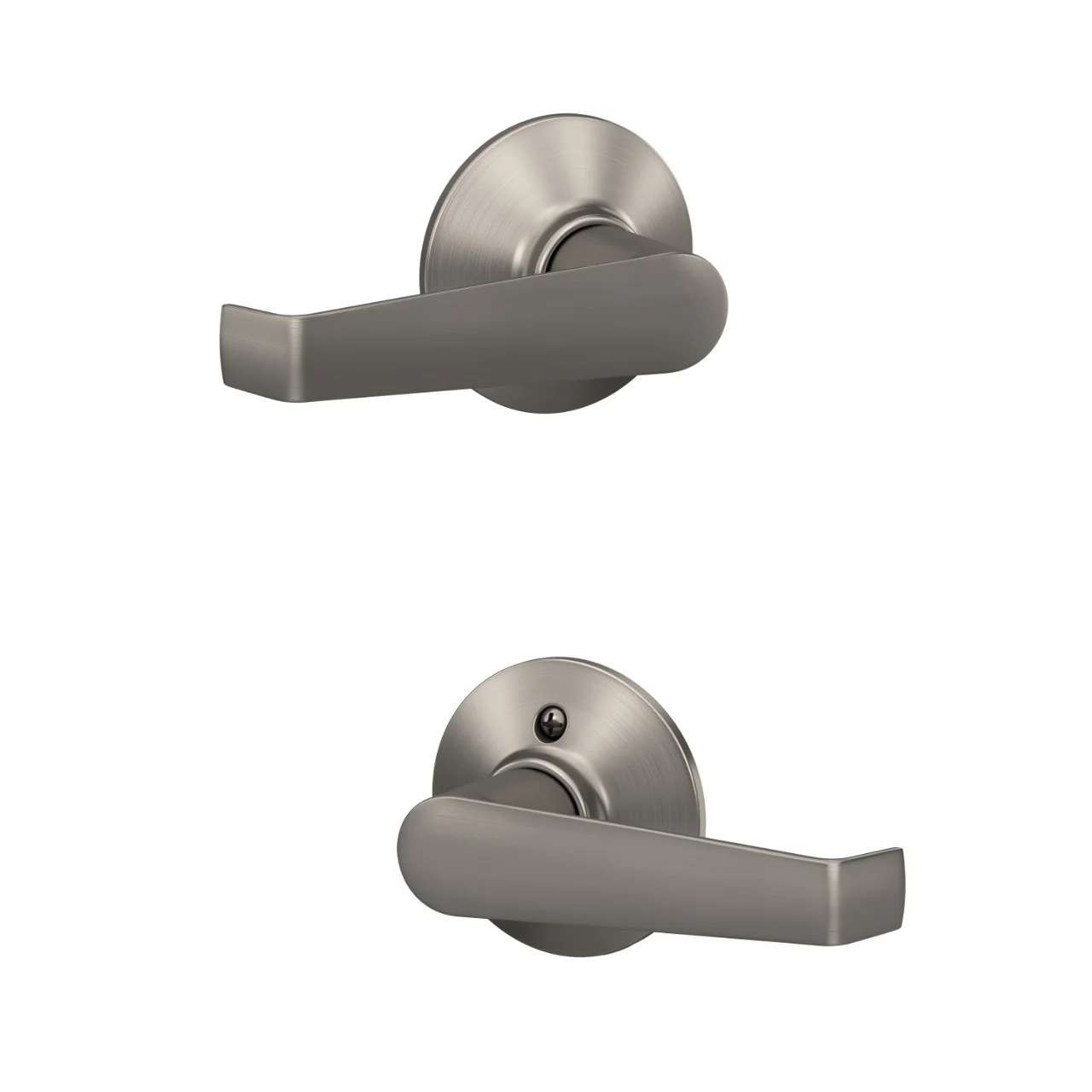 Schlage Elan Satin Chrome Passage Hall/Closet Door Lever - Image 4